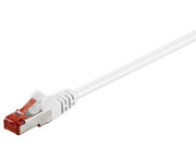 S/FTP netværkskabel - CAT6 PIMF CU LSZH, Hvid (7,5m)