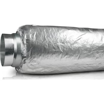 160 x 1200 mm Flex lyddæmper ventilation SLF