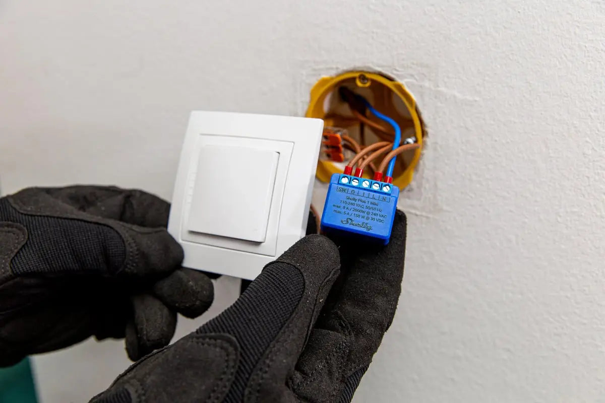 Shelly 1 Mini (GEN 3) - WiFI relæ, potentialfrit