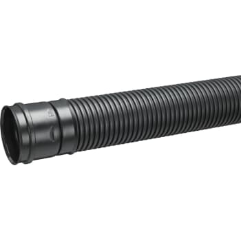 Uponor DN100 110/95 x 6000 mm PE SN8 fuldslidset rør med muffe
