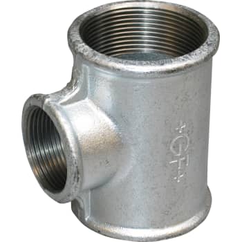 1.1/2" x 3/4" x 1.1/2" Galvaniseret tee