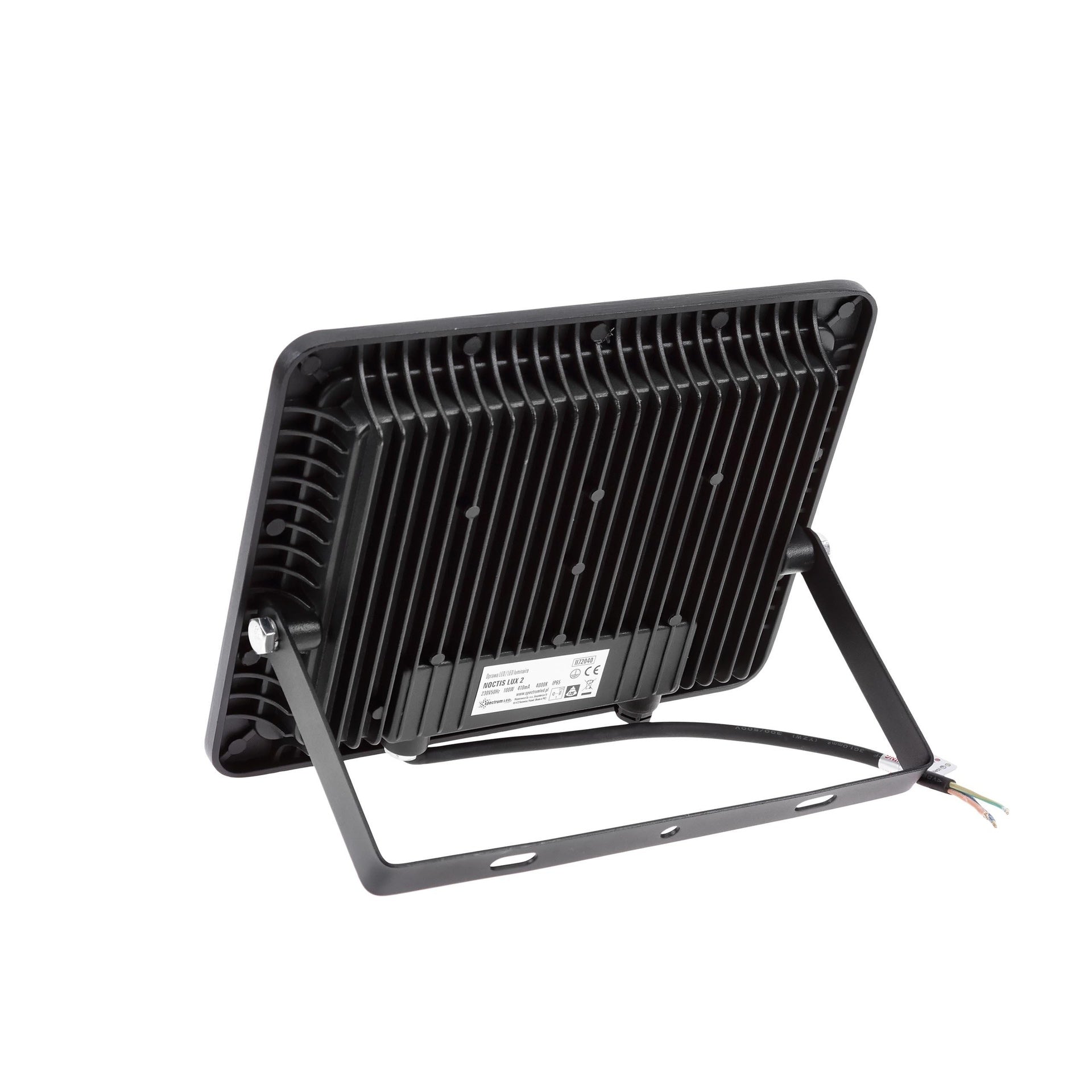 100W LED Projektør 3000K 8100 Lumen
