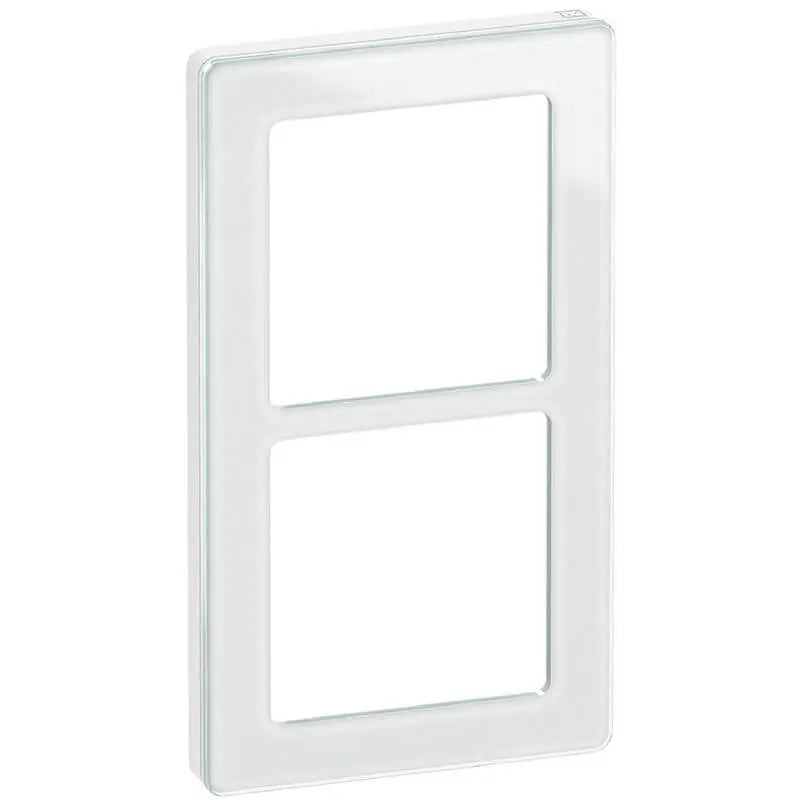 LK Fuga ramme PURE 66 glas 2x1m - hvid