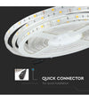 4.8W LED STRIP 6000K kold hvid IP65