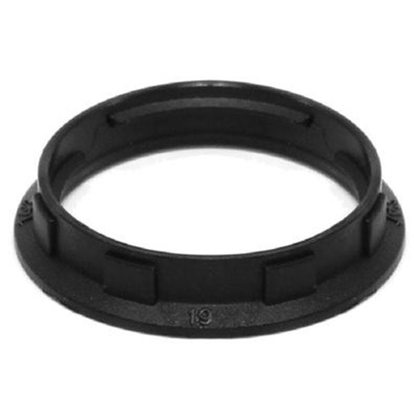 Omløbsring til E14 fatning Ø35mm - sort