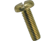 Maskinskrue, panhoved - M3x6mm, ligekærv (50 stk.)