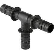 32 x 16 x 32 mm Pres T-stykke PVDF Mepla