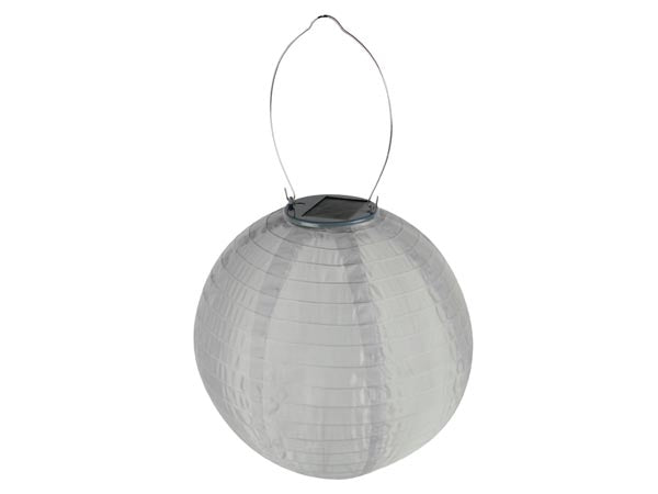Lanterne m. solpanel - Ø25cm