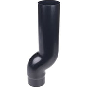 Plastmo nedførsel, Ø75mm, sort