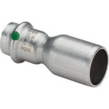 28 x 15 mm Reduktion Sanpress Inox nippel/muffe