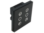 Multifunk. touch RGB LED styring - 3 kanaler, Sort (3 x 4A)
