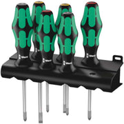 WERA 335/350/355/6 skruetrækkersæt Kraftform Plus, 6 dele
