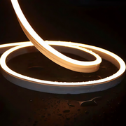 Varm Hvid 8x16 CLIP-ON Neon Flex LED Strip - 8,5W pr. meter, IP67, 24V