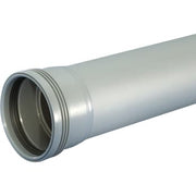Wavin 75 x 250 mm grå PP-afløbsrør med muffe