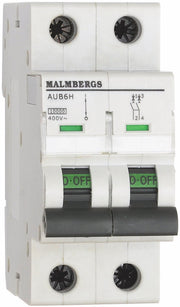 AUTOMATSIKRING  6A 2P C 10kA