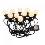V-Tac LED lyskæde - 10 pærer, 5 meter, IP44, inkl. lyskilde, 5W, 230V, 300lm