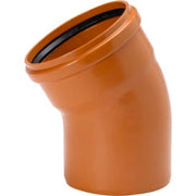 Uponor 315 mm 30 gr. PVC-kloakbøjning