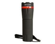 Arcas gummilygte LED 60lm inkl. 3xAAA