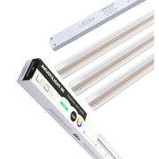 Troldtekt LED dæmpbar skinnesæt 3x60 cm - Planforsænket, Triac dæmpbar, Akustilight inkl. ledninger og driver