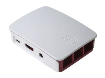 Raspberry Pi 3 kabinet - Hvid (til Pi 3 model B/B+)