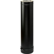 130mm Metalbestos Wood længde 1000mm