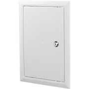 Inspektionslem IPL plast med lås 400x600 mm, hvid