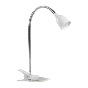 Klemspot Kobra Hvid Led