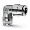 Push in fitting-fixed male  elbow-6mm  tube-1/4 thread  S6500 6-1/4  SUPER-RAPID FITTING SPRINT