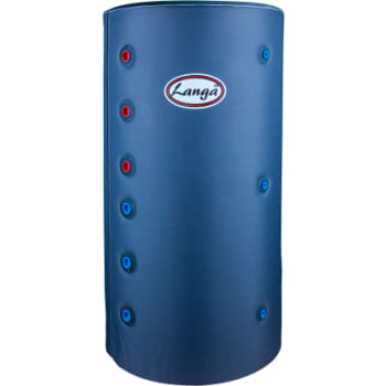 Isoleret akkumuleringstank - 140 liter