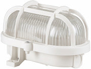 SKOTLAMPE OVAL 1X60W HVID