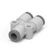 GripFit Push in fitting-Y - 8- 6mm tube G7560 8-6  S-RAPID FITT. GRIPFIT