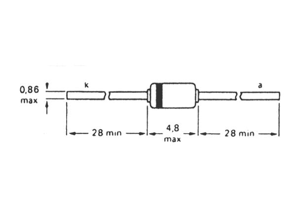 Zenerdiode - 33V / 1,3W ±5% (DO41)