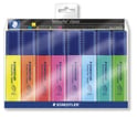 Tekstmarker STAEDTLER 364 ass. Textsurfer Classic inkjet 8stk/sæt