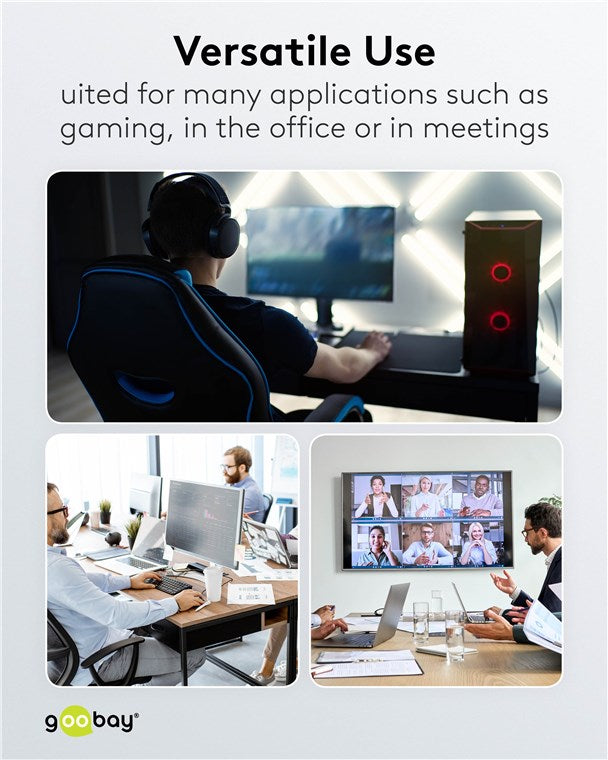 USB-C™ 3.1 til RJ45 netværkskabel, Hvid (5m)