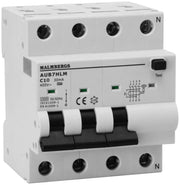 RCBO KOMBIRELÆ 10A 3P+N 30mA
