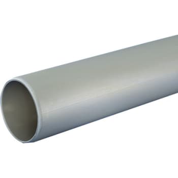 40 x 3000 mm Rør afløb grå uden muffe PP Wavin