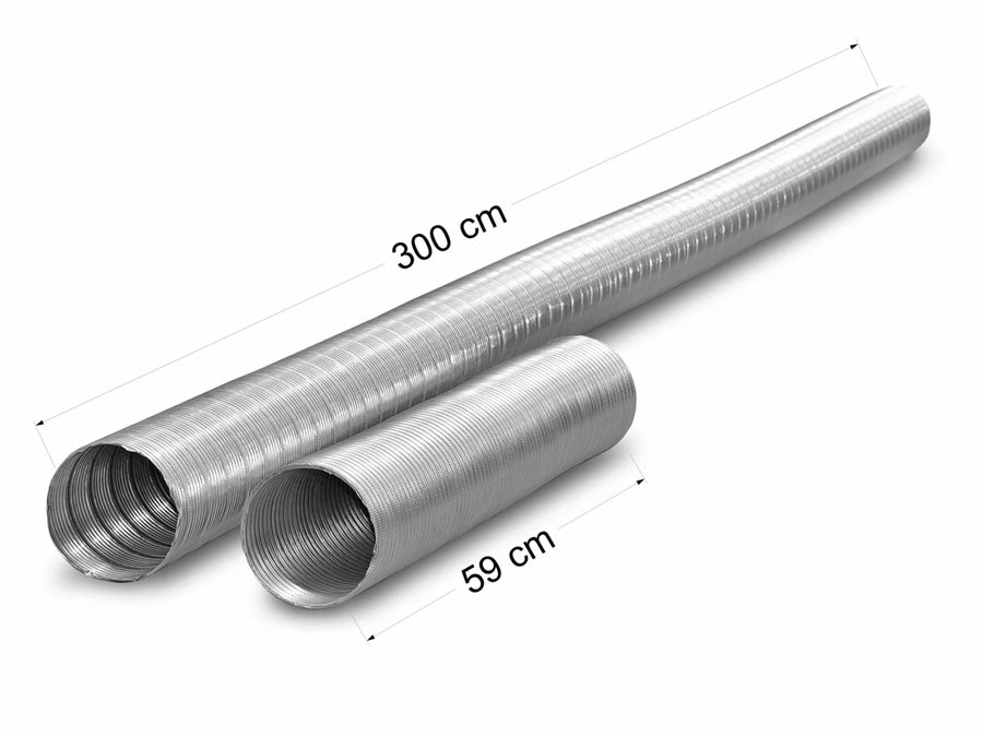 Aluminium flexrør - Ø315mm (3m)