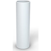 Plastmuffe 12 mm, halogenfri, hvid
