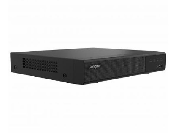 HD NVR netværksvideooptager - 16xIP kam., 8xPoE, 4K 8MP