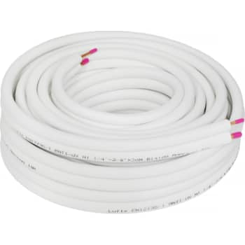 LuftX® Isoleret kobberør 1/4" x 1/2" 20m