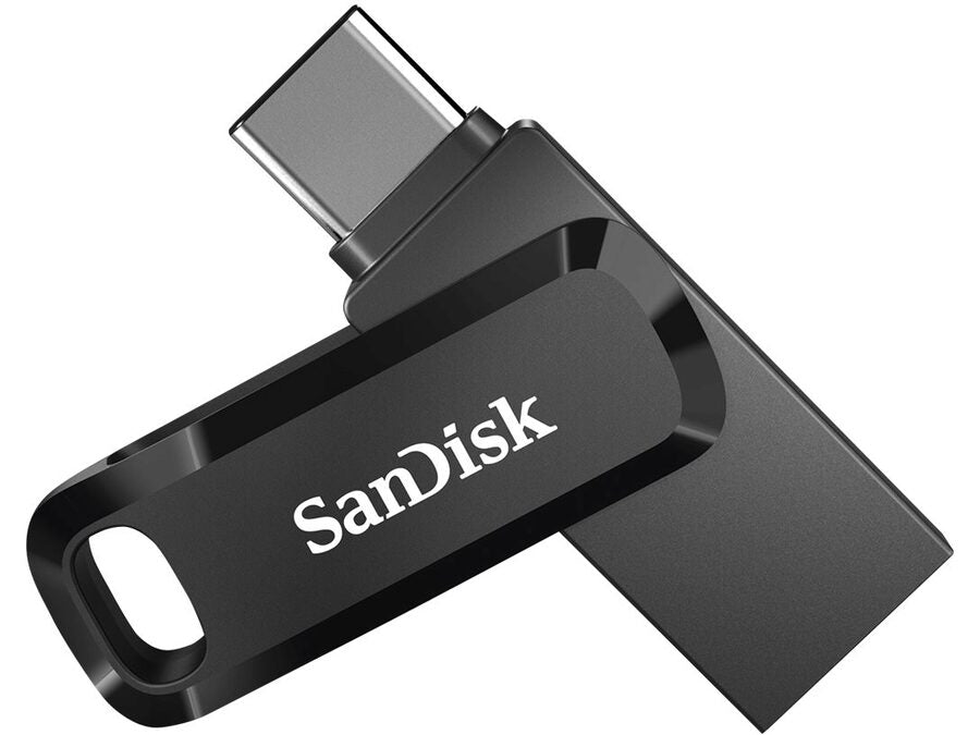 Ultra Dual Drive Go 256GB USB 3.1 Gen 1 USB-C, Sort