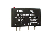 Solid state relæ - 4-32Vdc, 240Vac / 3A, 1 x slutte, m. LED