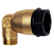 IMI TA 25 mm x 1" vinkel med nippel, messing, PN16
