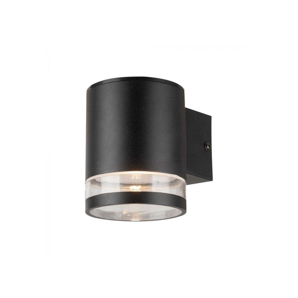 V-Tac 0.55W Solcelle Væglampe LED - Sort, IP54, 70lm, 3 års producentgaranti