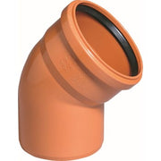 Ostendorf 110 mm 30 gr. PVC-kloakbøjning