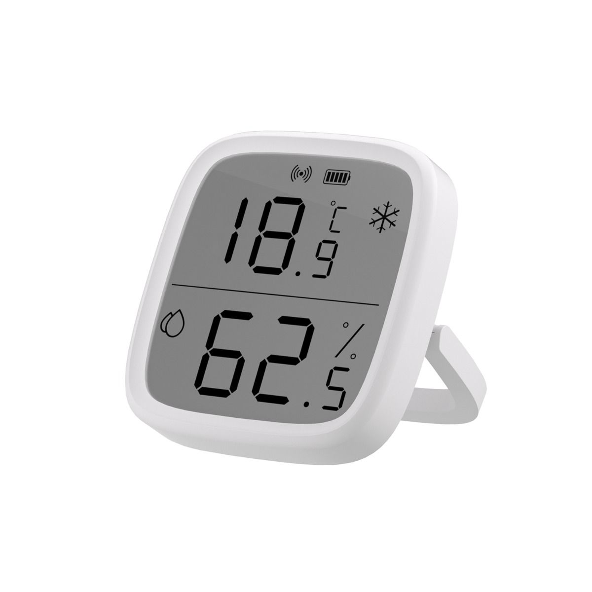 ZigBee temperatur- og fugtighedssensor, -9,9-60°C / 0-95%RH