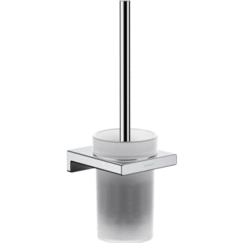 Hansgrohe toiletbørsteholder/skål, krom