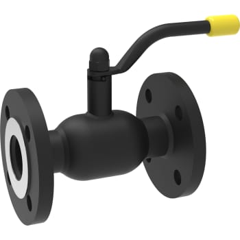 Broen Ballomax DN40 Flange/flange medium med håndtag