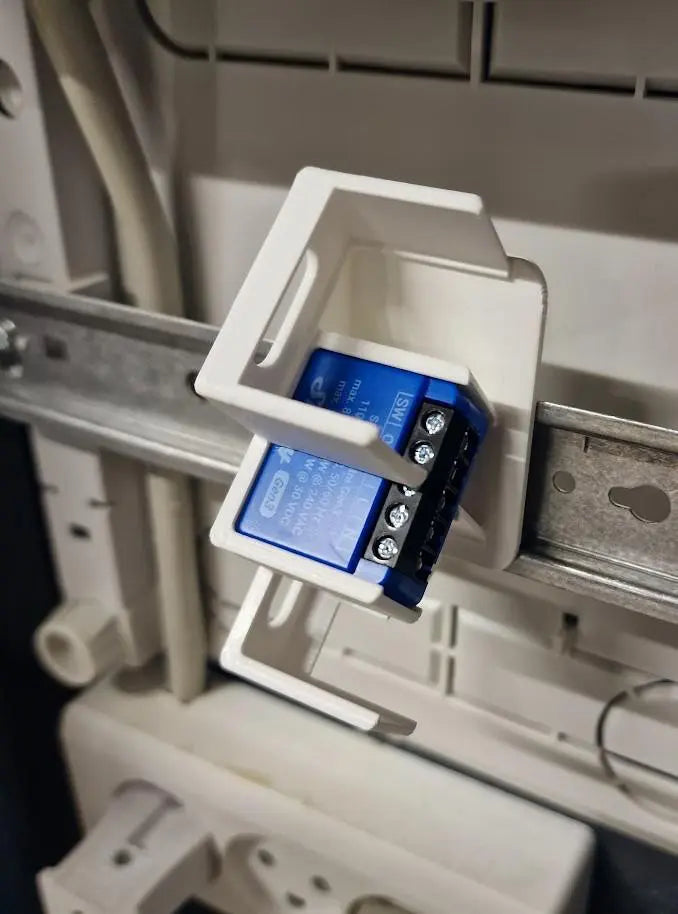 Shelly - DIN skinne holder til 3 x Mini modul
