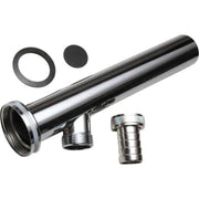 Tilslutningsrør med studs 1.1/4" - 32 mm krom
